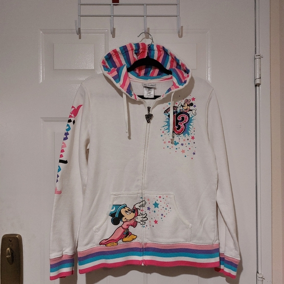 DISNEY PARK ADULT 2013 ANNIVERSAY HOODIE
